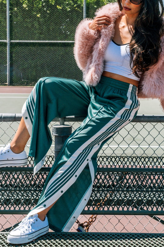 Tear Away Side Snap Track Pants