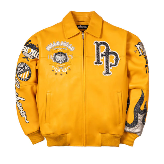 World Famous Pelle Jacket Yellow