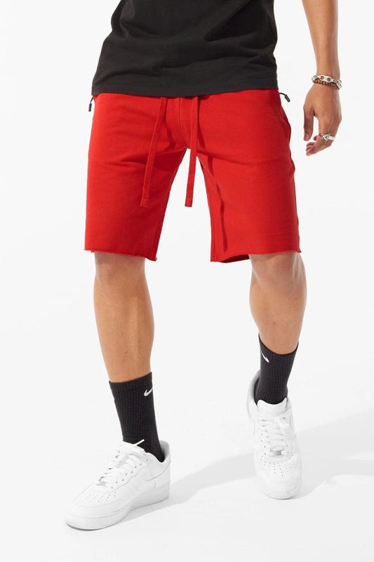 Jordan Craig Red French Terry Shorts
