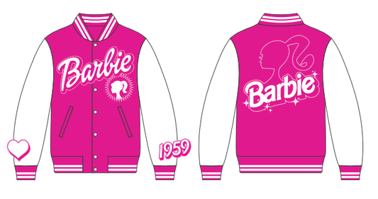 Pink Barbie Satin Jacket