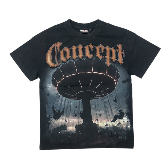 Concept CAROUSEL Black wash tee