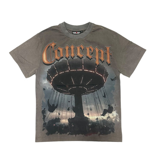 Concept CAROUSEL Grey wash tee