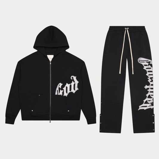GodSpeed Black & White Sweatsuit