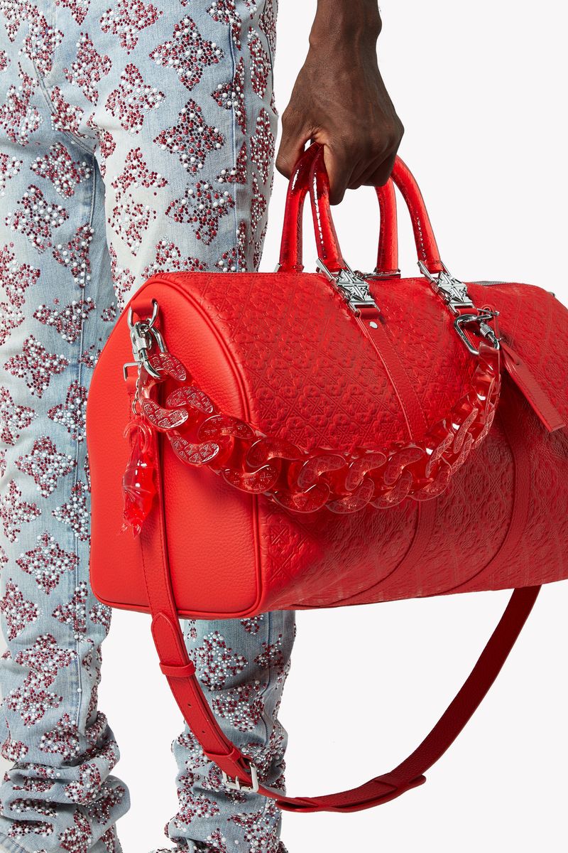 Guapi Red Duffle Bag