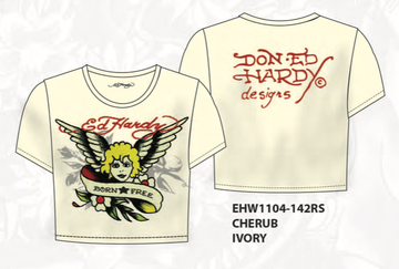 ED HARDY CHERUB BABY TEE