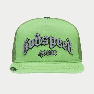 Godspeed Forever Trucker Hat (Lime Washed)