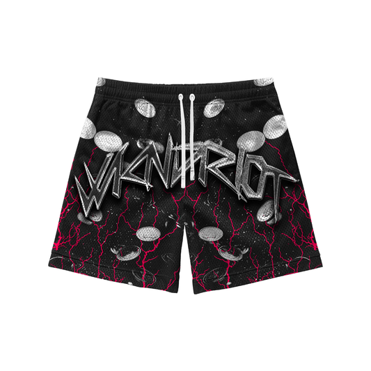 Wknd Riot Maneki Neko Shorts