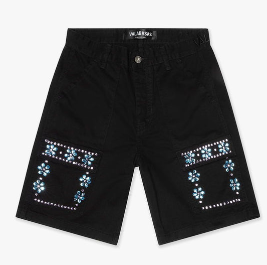 Valabasas Dense Black Shorts