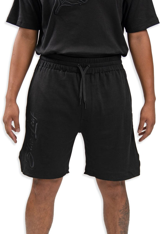 Prestige Logo Leaf Shorts Black