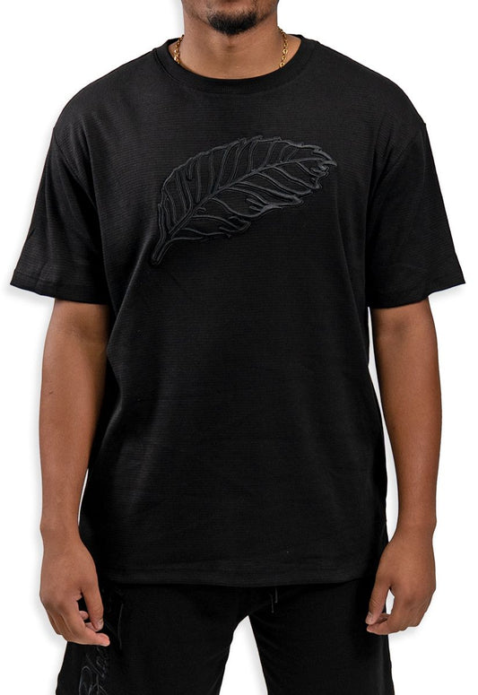 Prestige Logo Leaf Shirt Black