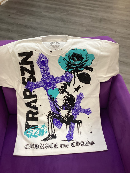 SZN Cemetery Shirt White