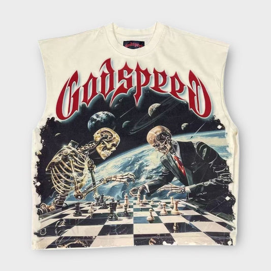 Godspeed Checkmate Sleeveless (Bone)