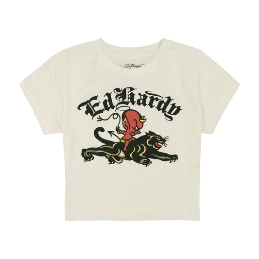 Ed hardy DEVIL PANTHER BABY TEE