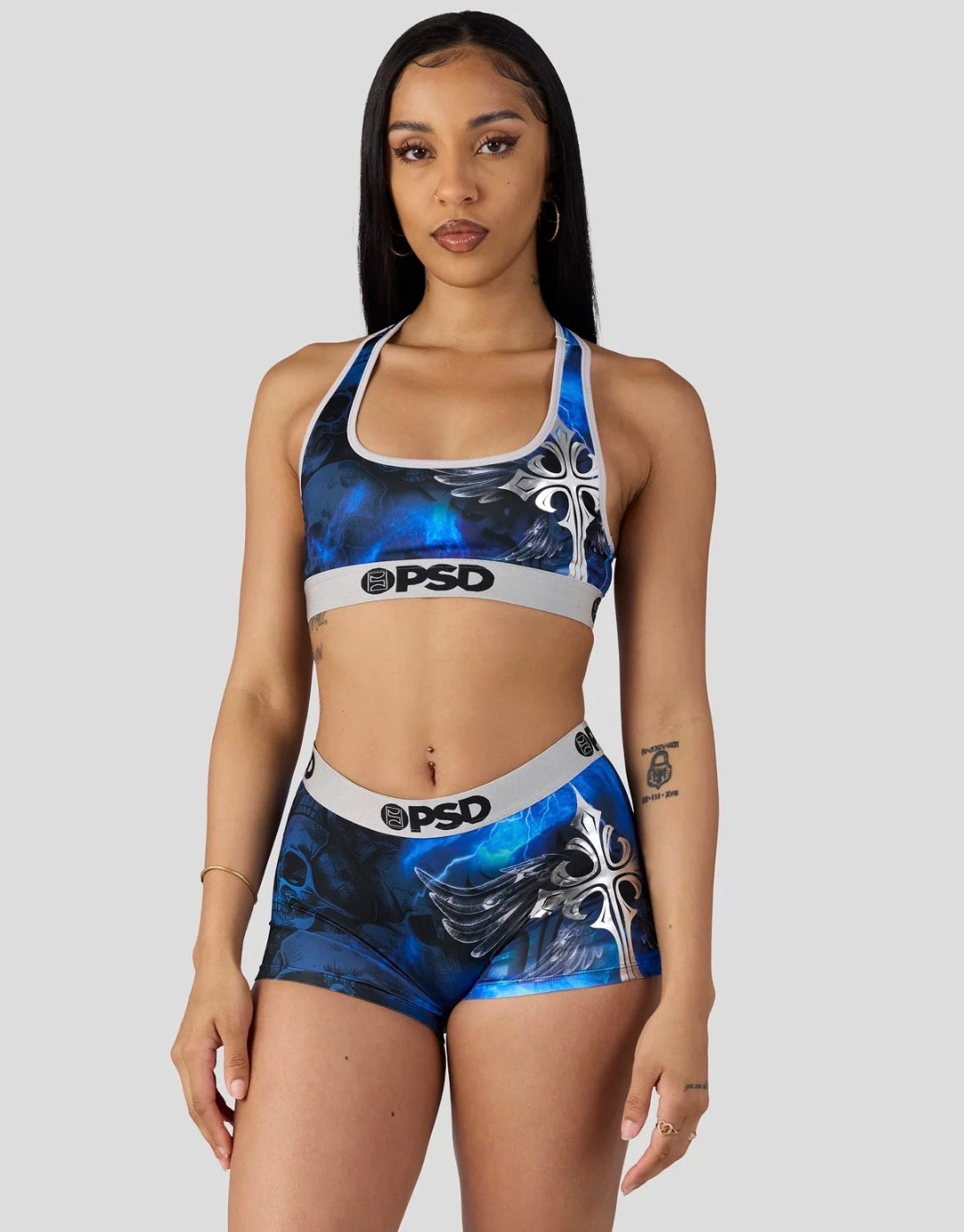Psd Women’s Silver Wings Shorts