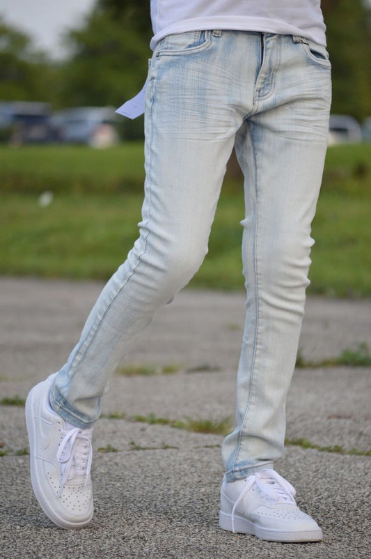 Kids Ice Blue Jeans