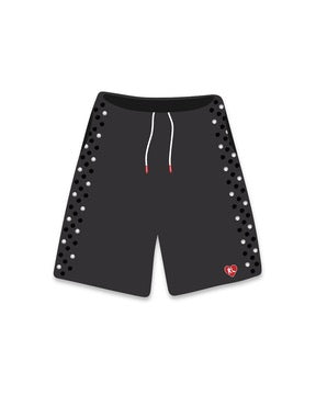Red Letter Stoned Sweat Shorts - Black Washed