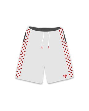 Red Letters Stoned Sweat Shorts - Heather