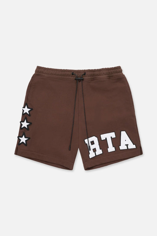 RTA Brown Fleece Shorts