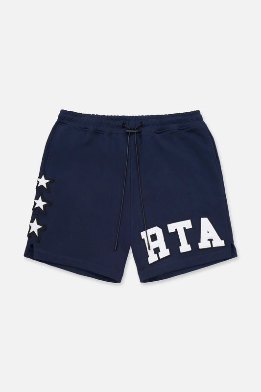 RTA Navy Blue Fleece Shorts
