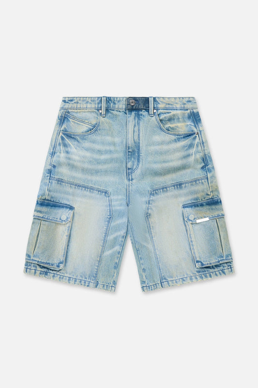 RTA Blue Jean Denim Shorts