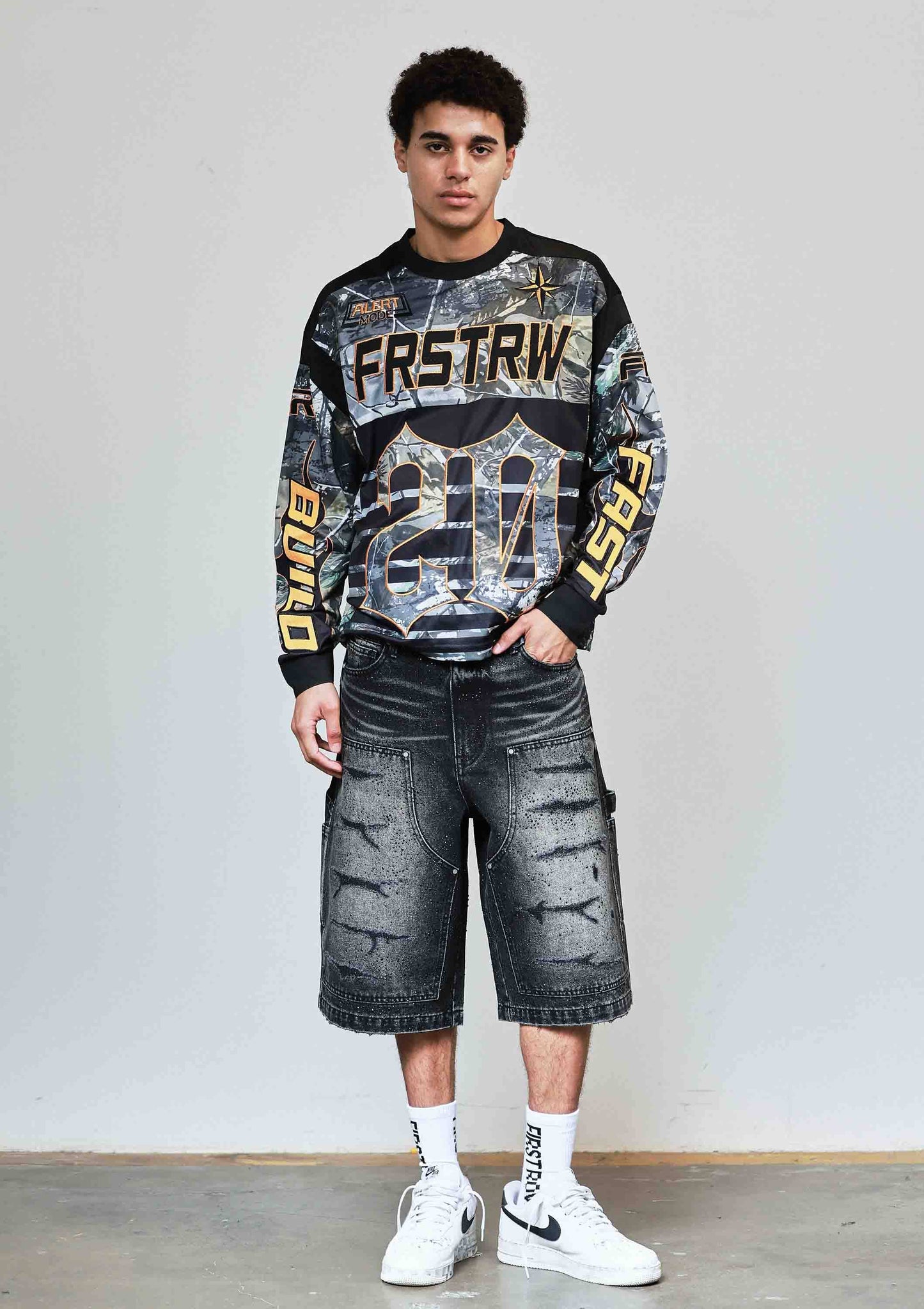 RHINESTONE JORTS