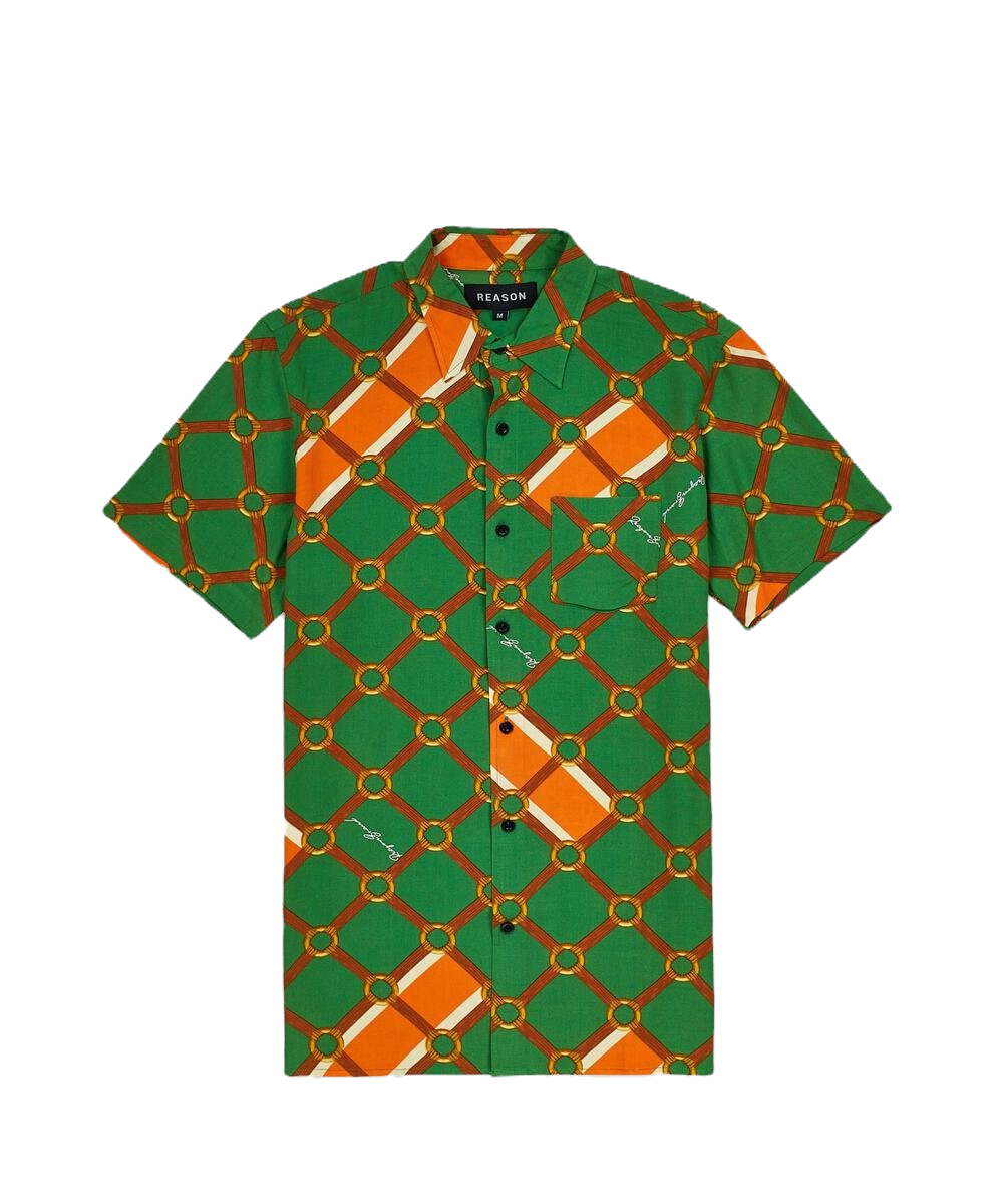 Reason Gang Green S/S Shirt