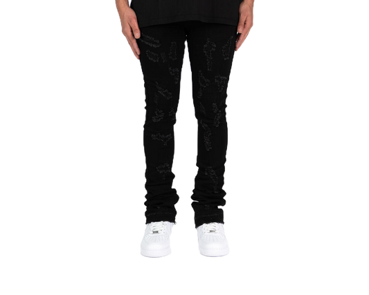 Pheelings Black Stacked Jeans
