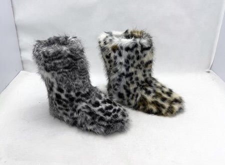 Wild Diva Melanie Leopard Boots