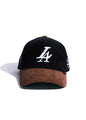 Paradise LA Corduroy Hat Black
