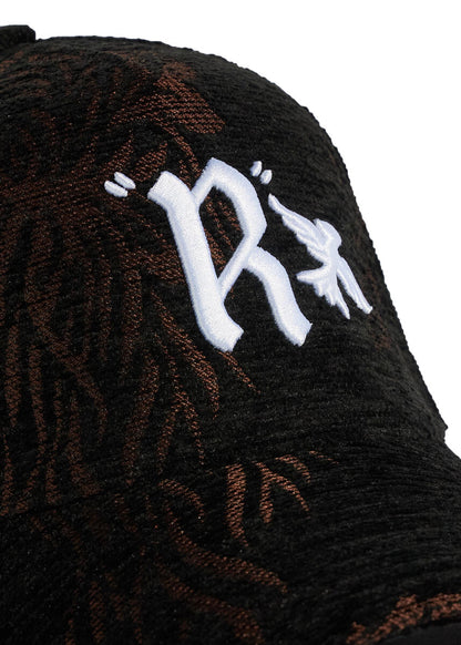Luxe Black and Brown Hat