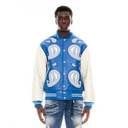 B VARSITY PAISLEY JACKET