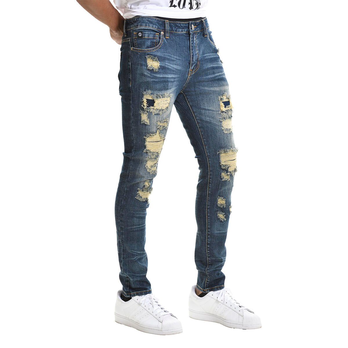 Switch Ripped Denim Jeans
