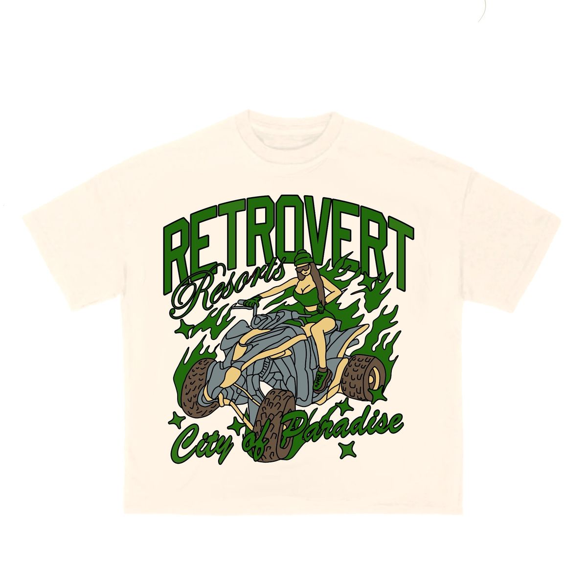 Retrovert Paradise T Shirt