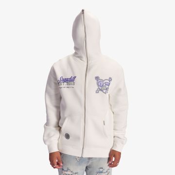 “HOOLIGANS” FULL-ZIP HOODIE