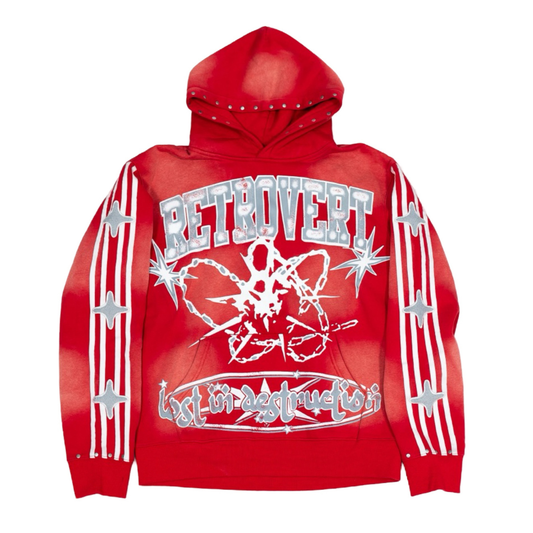 Retrovert Red Hoodie