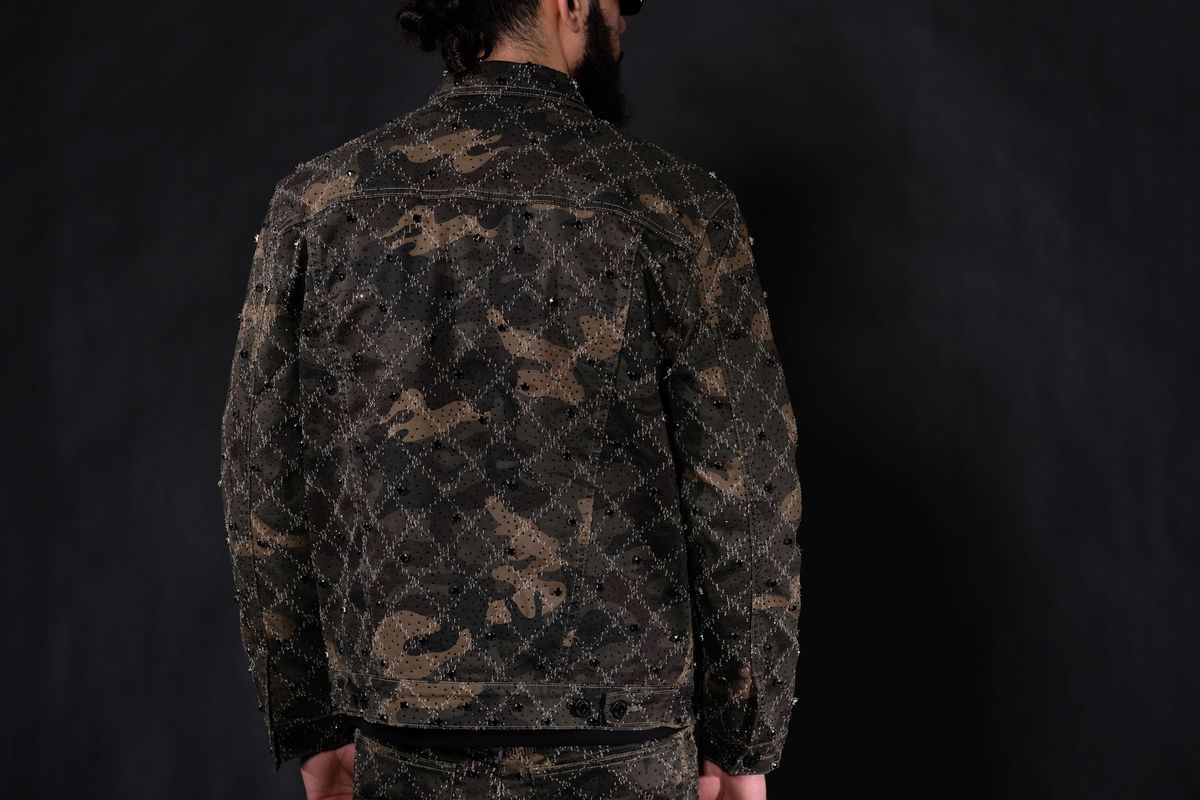 Vicious Embellished Denim Jacket