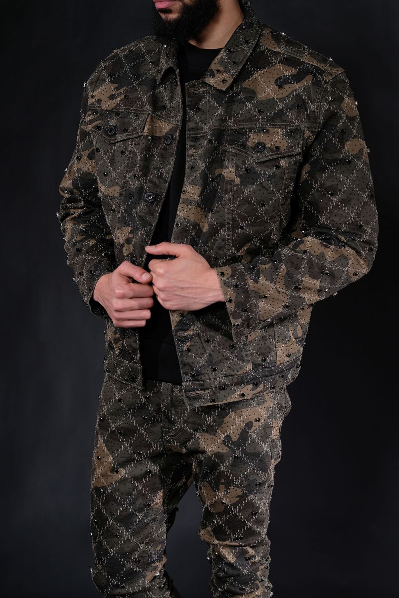 Vicious Embellished Denim Jeans