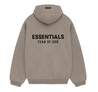 Essentials Heather Grey Hoodie