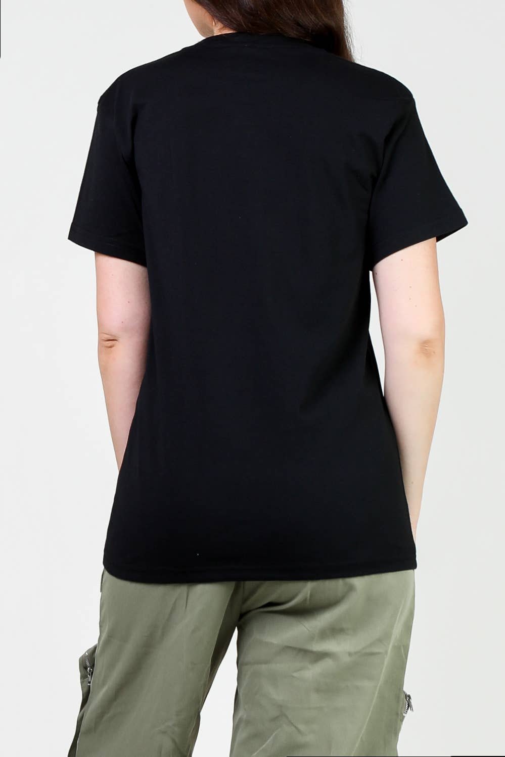 Ezwear slogan graphic drop shoulder tee I love my husband