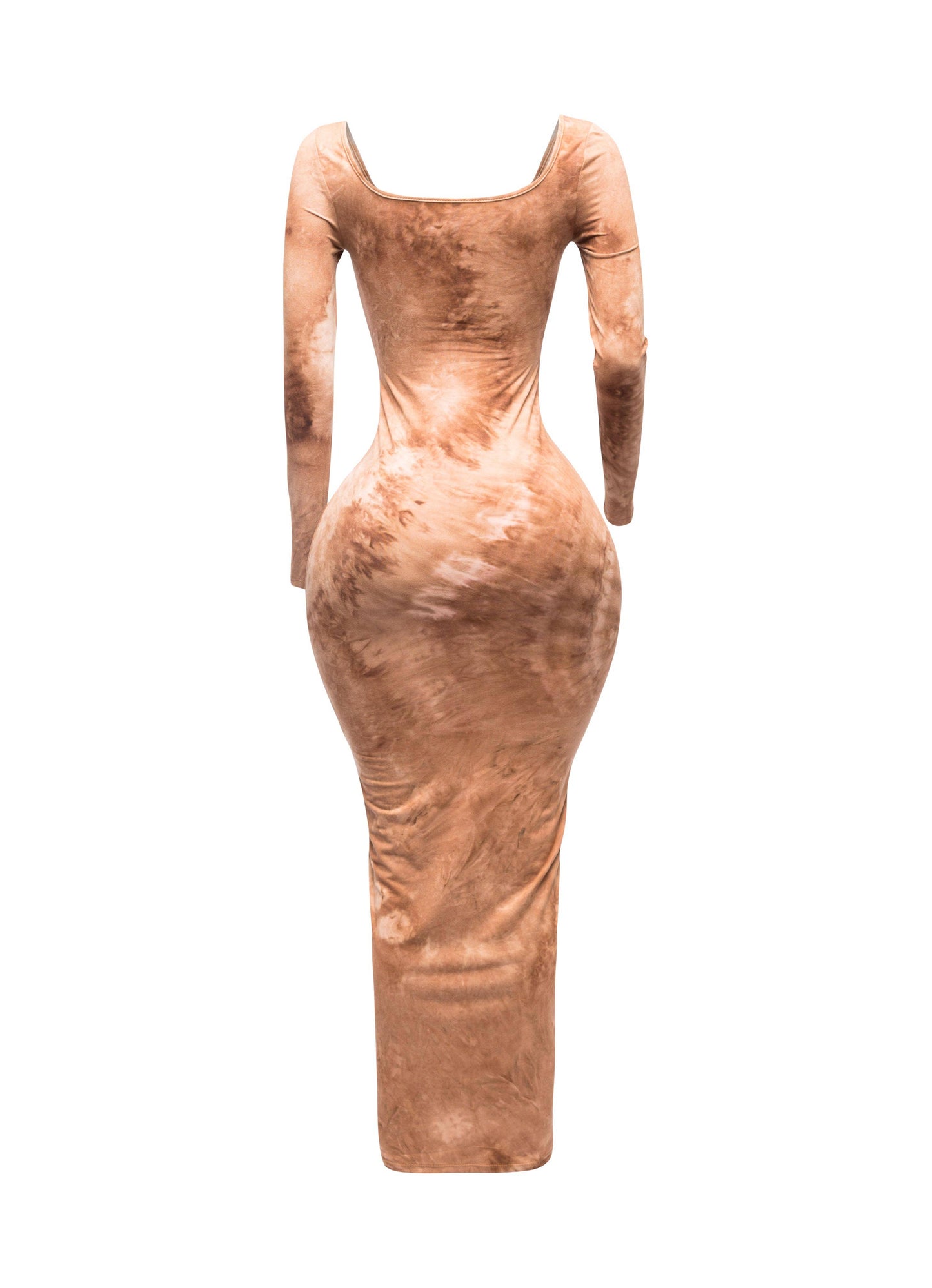 PLUS SIZED Cut out maxi dress