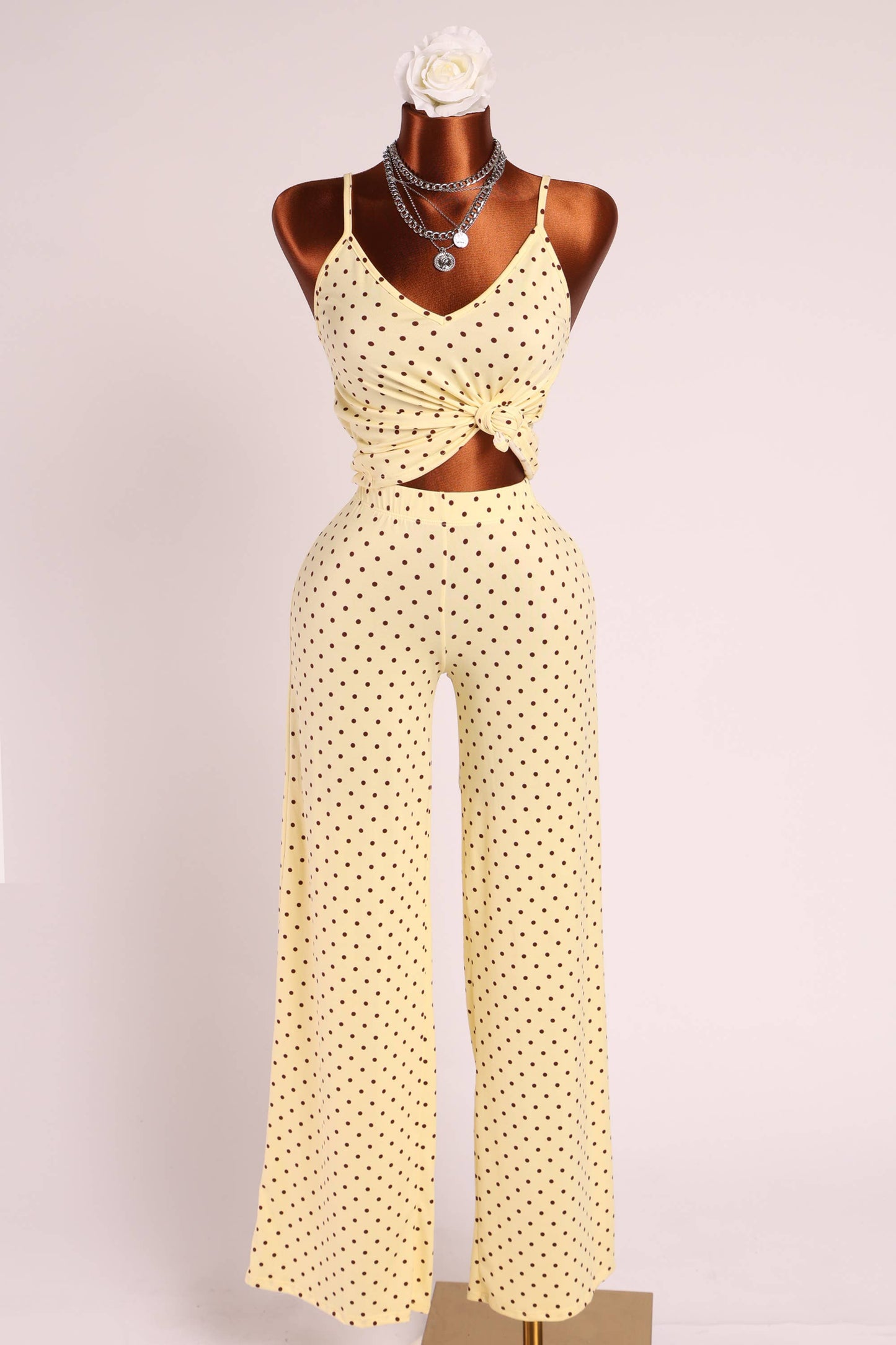 Loose tank top & pants set