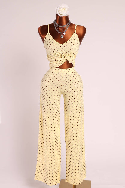 Loose tank top & pants set