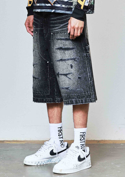 RHINESTONE JORTS