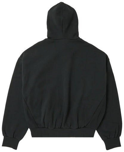 Essentials Black Arch Hoodie