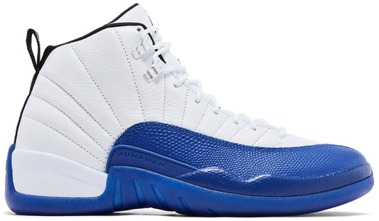 Air Jordan 12 Retro Blue and White