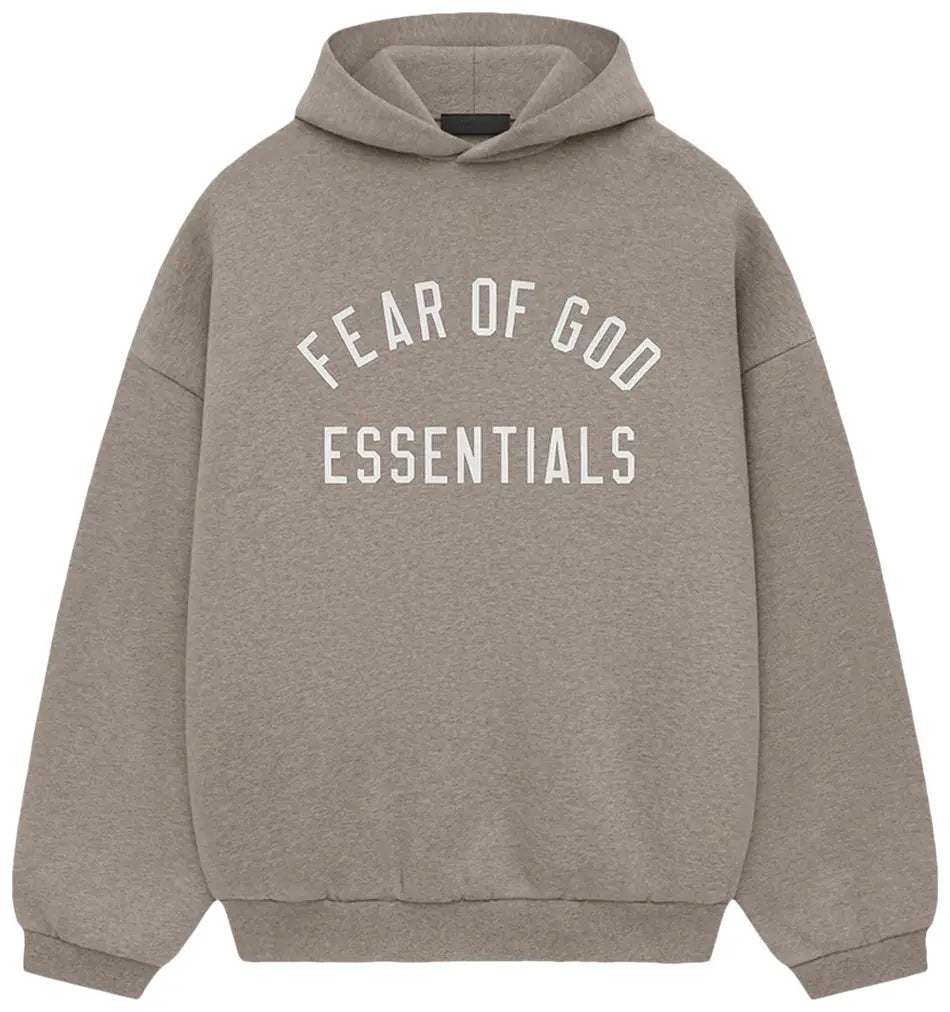 Essentials Heather Grey Arch Hoodie