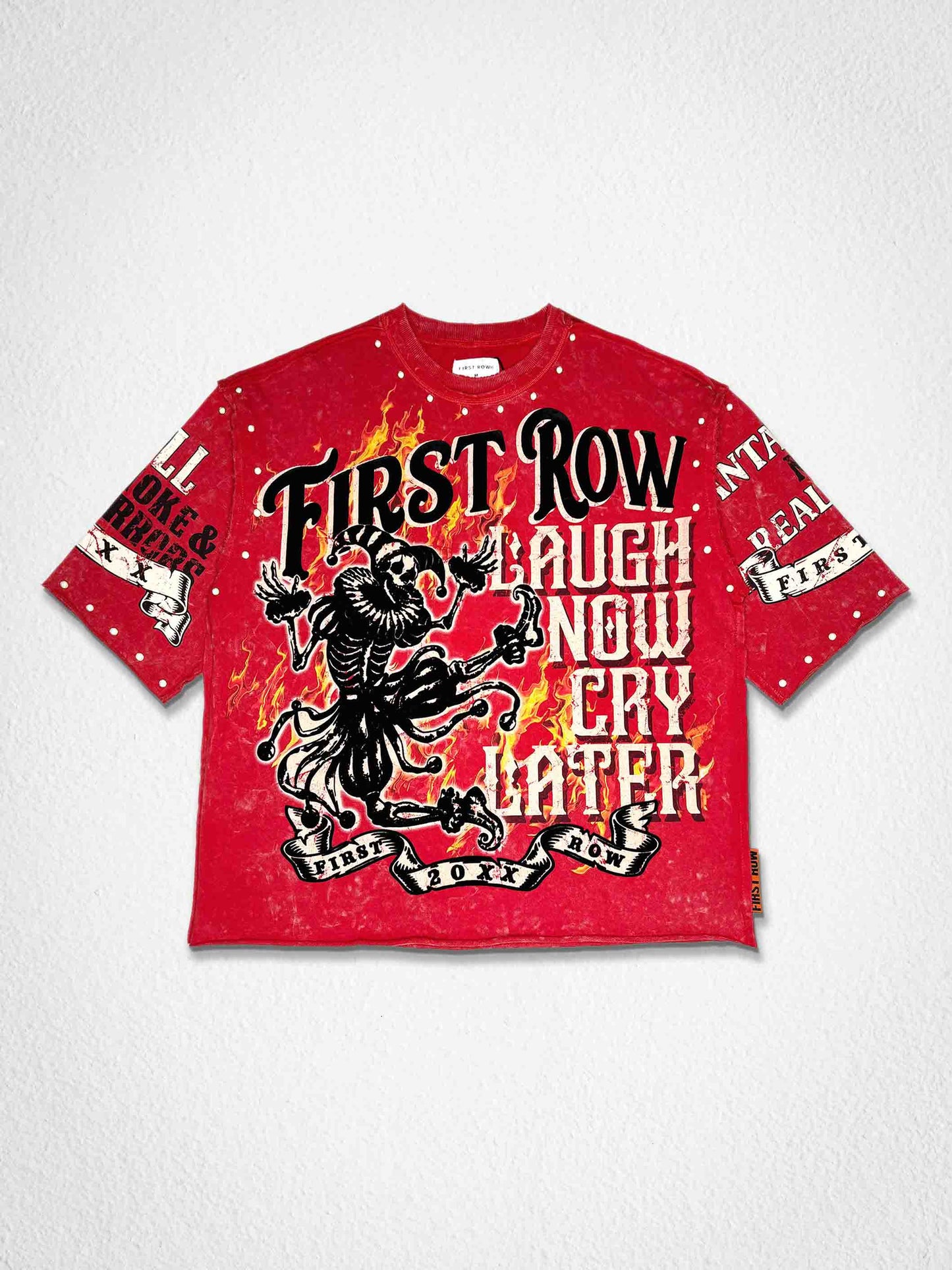 LAUGH NOW CRY LATER INFERNO TEE