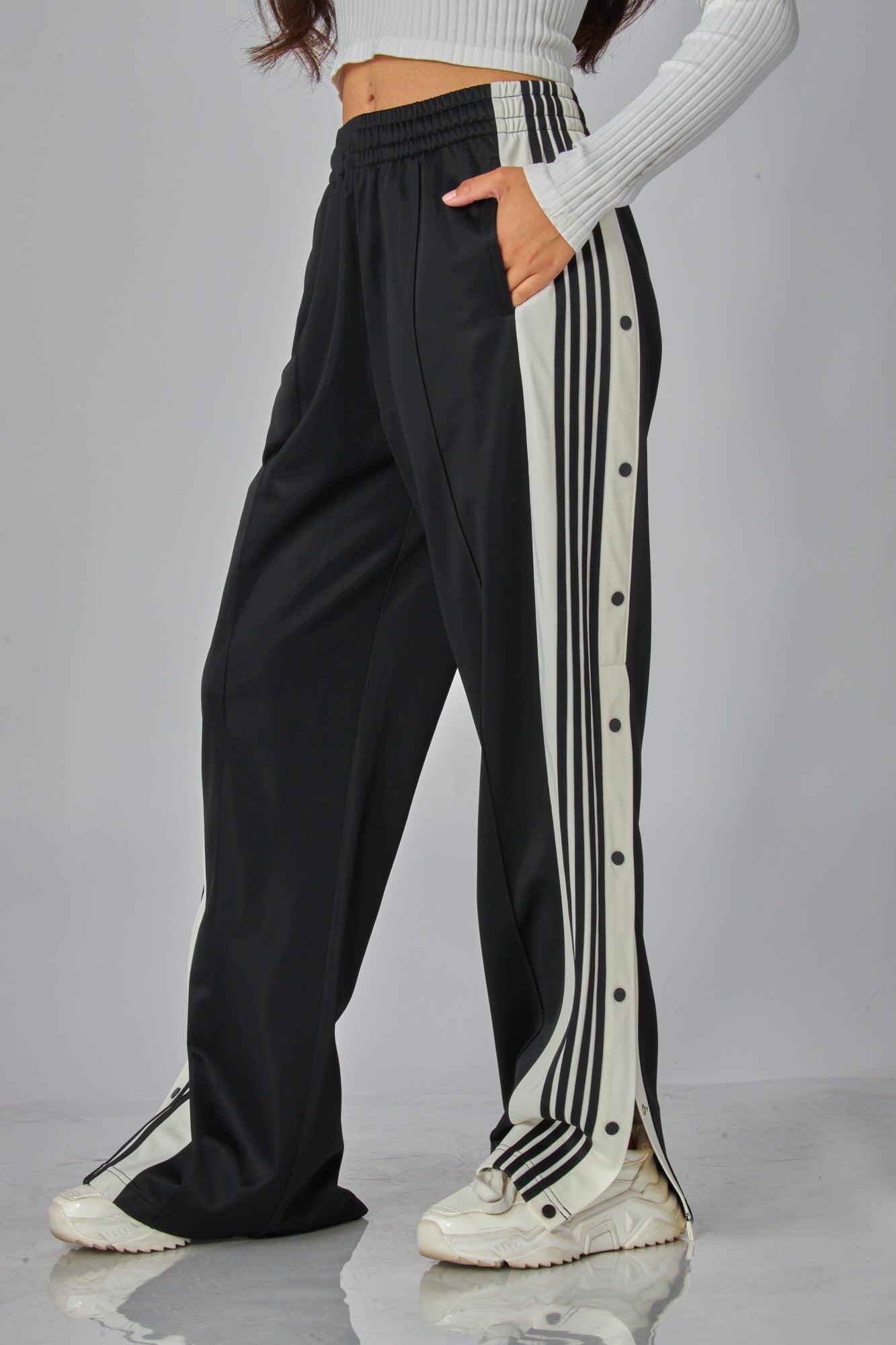 Tear Away Side Snap Track Pants
