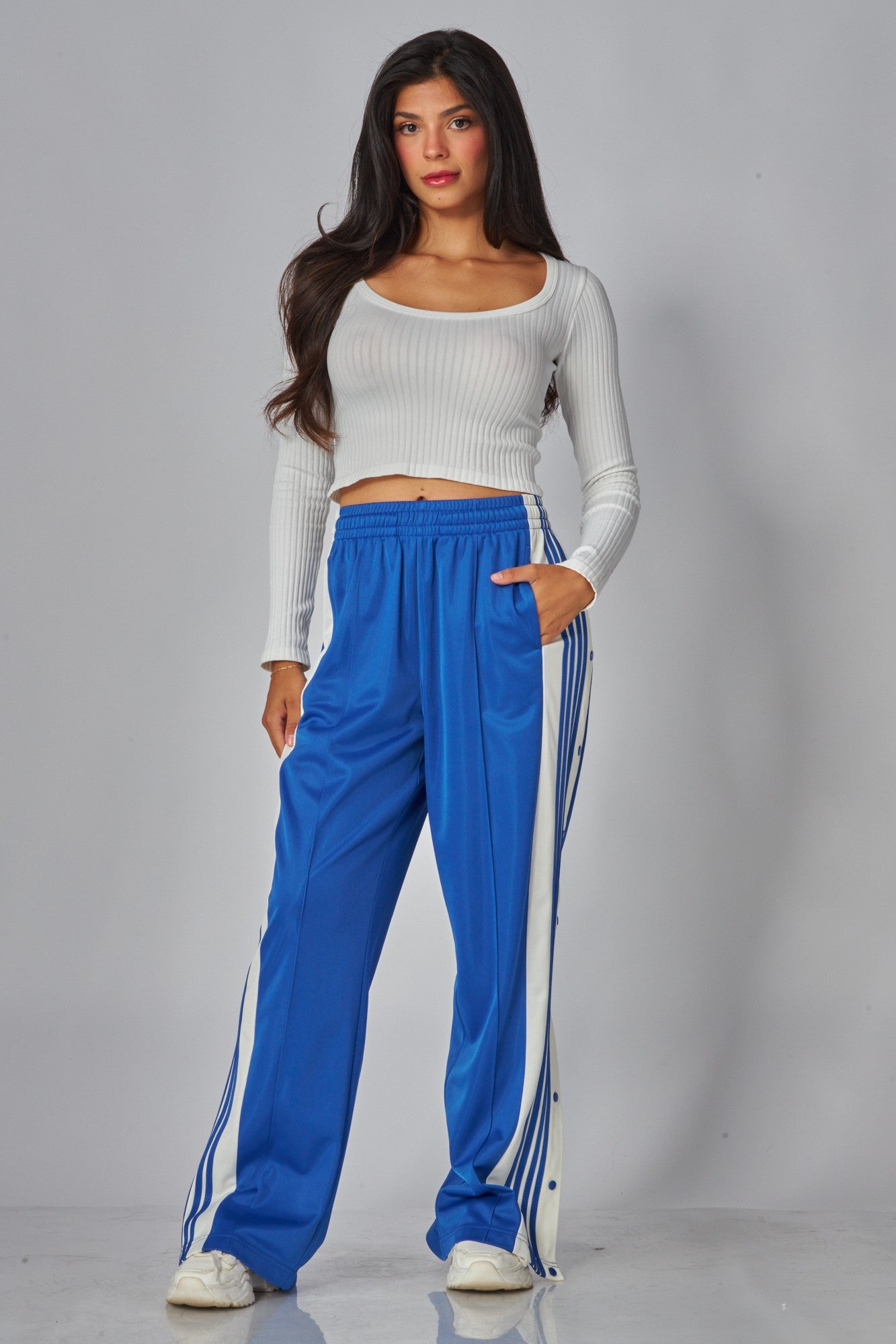 Tear Away Side Snap Track Pants