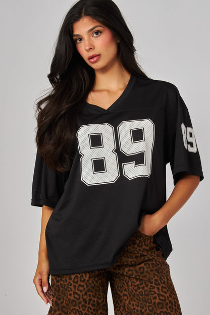 Oversized Mesh jersey